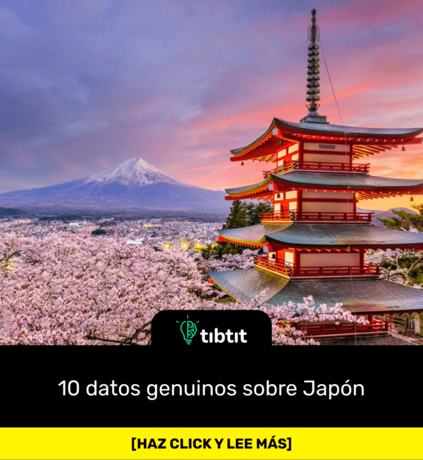 10 datos genuinos sobre Japón