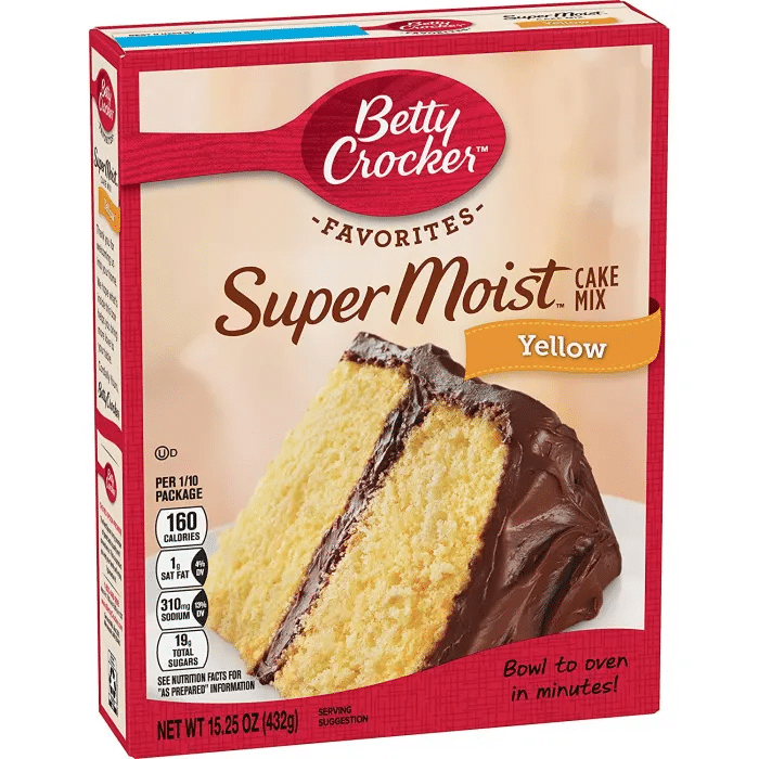 En 1947, las mezclas para pasteles Betty Crocker eran un elemento básico en la despensa estadounidense.