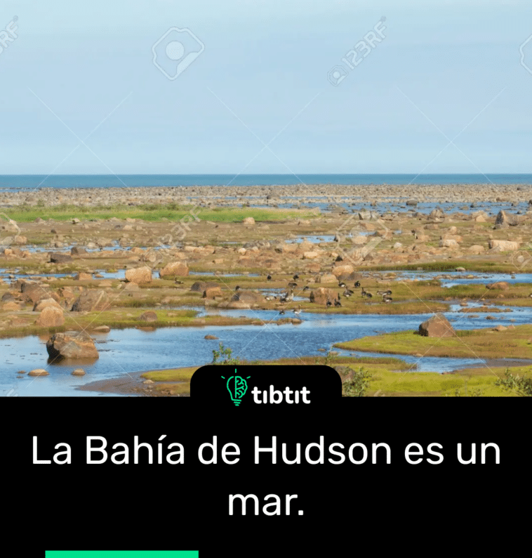 La Bahía de Hudson es un mar.