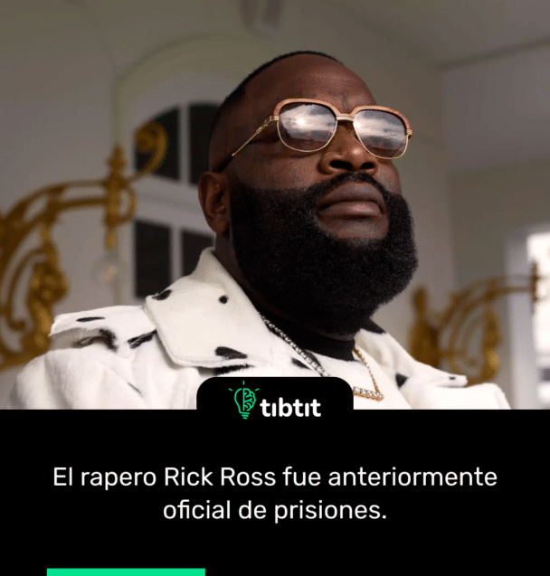 El rapero Rick Ross fue anteriormente oficial de prisiones.