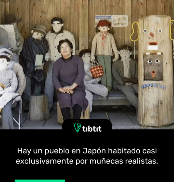 Hay un pueblo en Japón habitado casi exclusivamente por muñecas realistas.