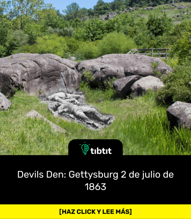 Devils Den: Gettysburg 2 de julio de 1863
