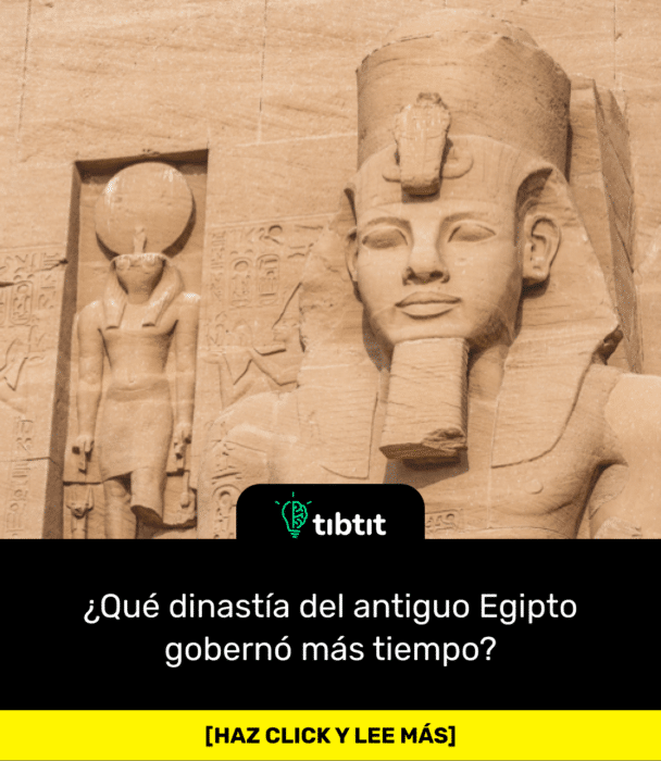 ¿Qué dinastía del antiguo Egipto gobernó más tiempo?