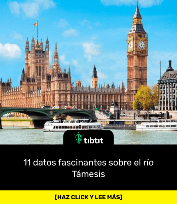 11 datos fascinantes sobre el río Támesis