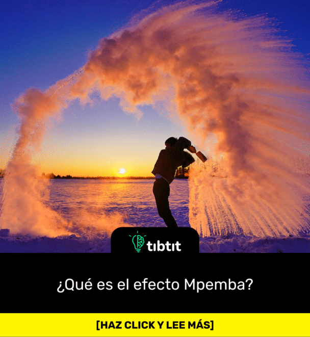 ¿Qué es el efecto Mpemba?
