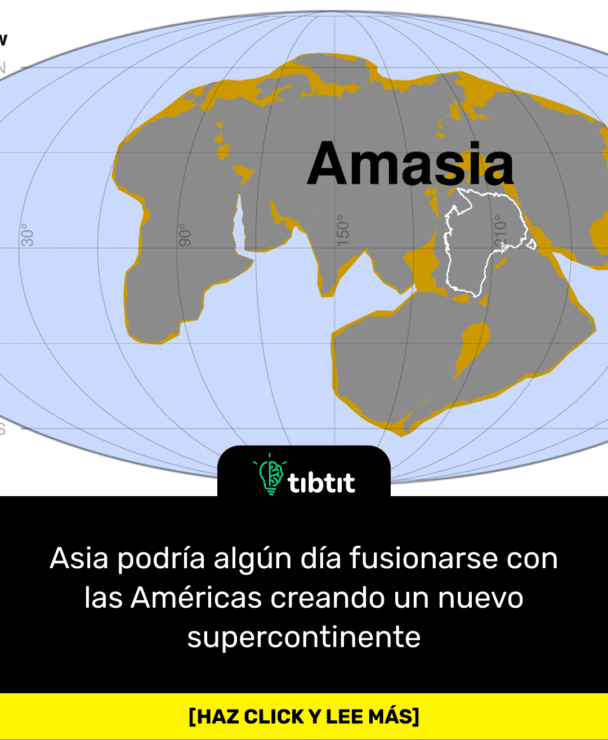 Asia podría algún día fusionarse con las Américas creando un nuevo supercontinente