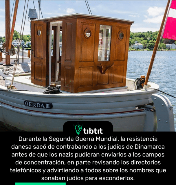 Durante la Segunda Guerra Mundial, la resistencia danesa sacó de contrabando a los judíos de Dinamarca antes de que los nazis pudieran enviarlos a los campos de concentración, en parte revisando los directorios telefónicos y advirtiendo a todos sobre los nombres que sonaban judíos para esconderlos.