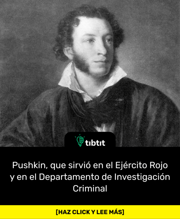 Pushkin, que sirvió en el Ejército Rojo y en el Departamento de Investigación Criminal