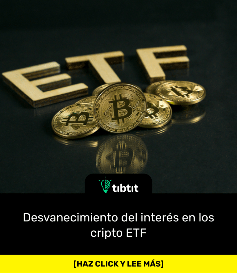 Desvanecimiento del interés en los cripto ETF