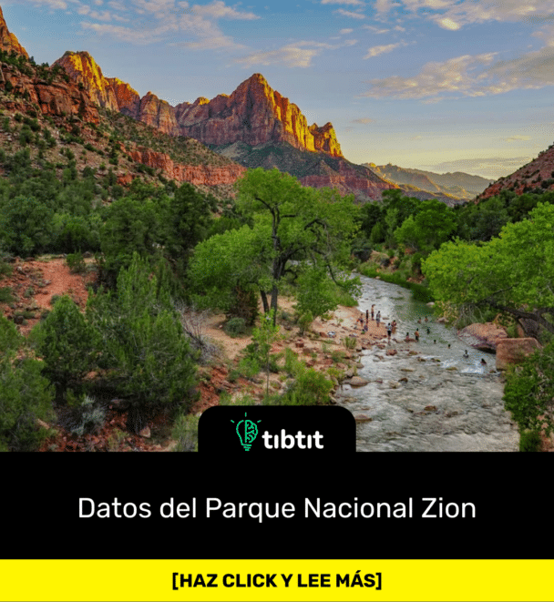 Datos del Parque Nacional Zion