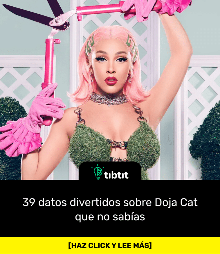 39 datos divertidos sobre Doja Cat que no sabías