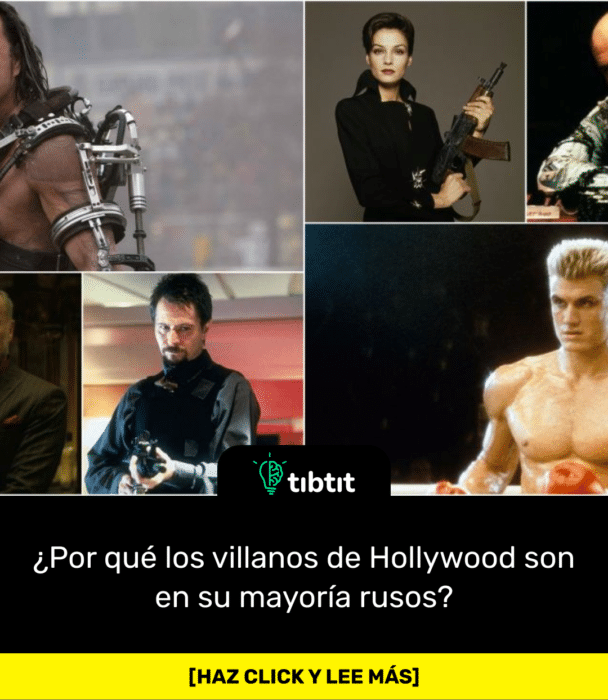 ¿Por qué los villanos de Hollywood son en su mayoría rusos?