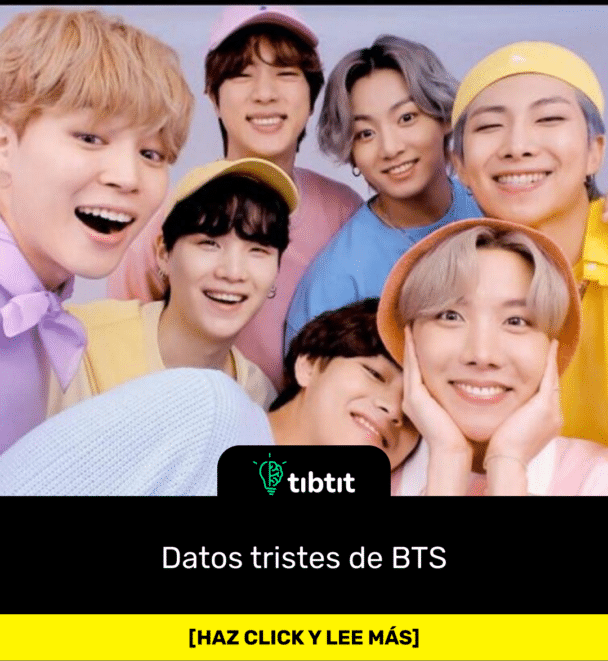 Datos tristes de BTS