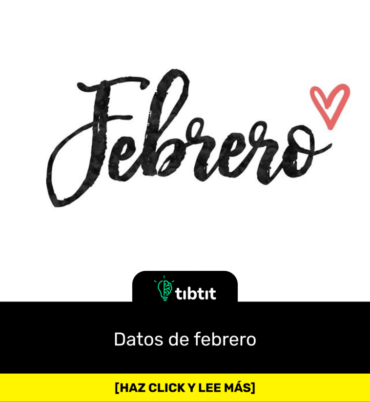 Datos de febrero