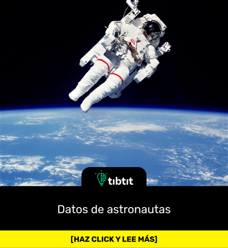 Datos de astronautas