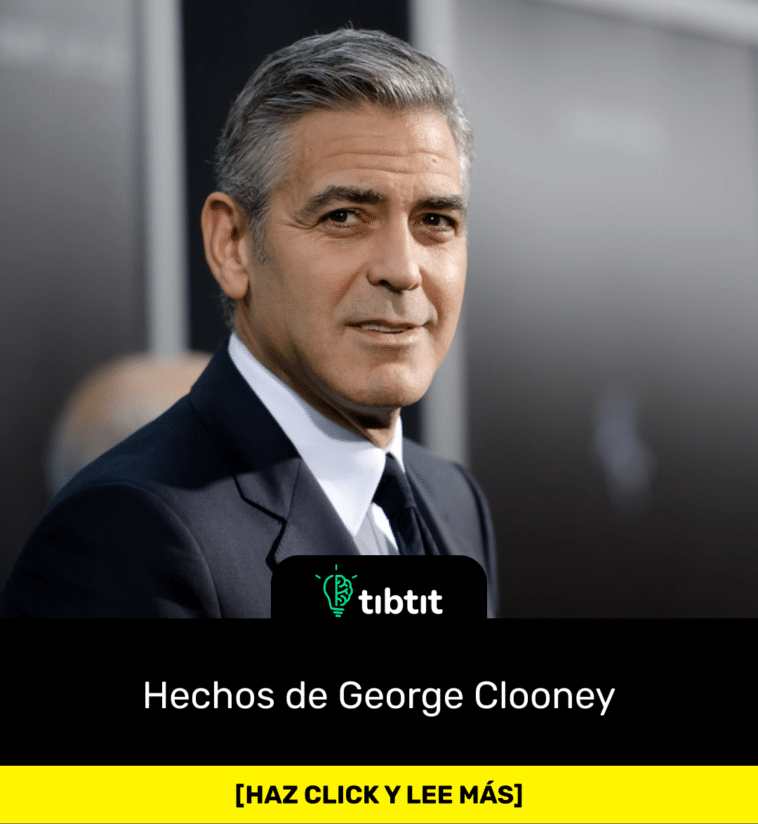 Sabías Que Hechos De George Clooney Curiosidades And Datos Curiosos Los Datos Y Curiosidades 1417