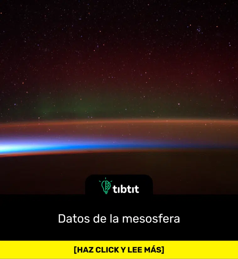 Datos de la mesosfera