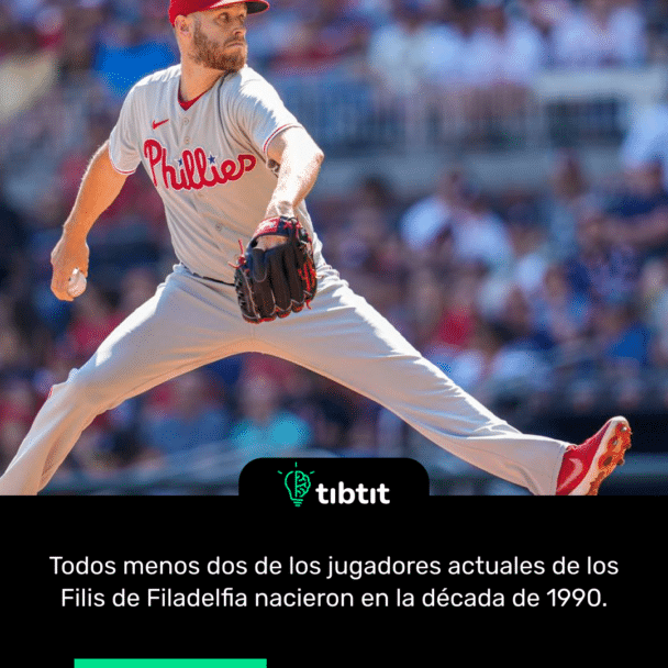 Todos menos dos de los jugadores actuales de los Filis de Filadelfia nacieron en la década de 1990.