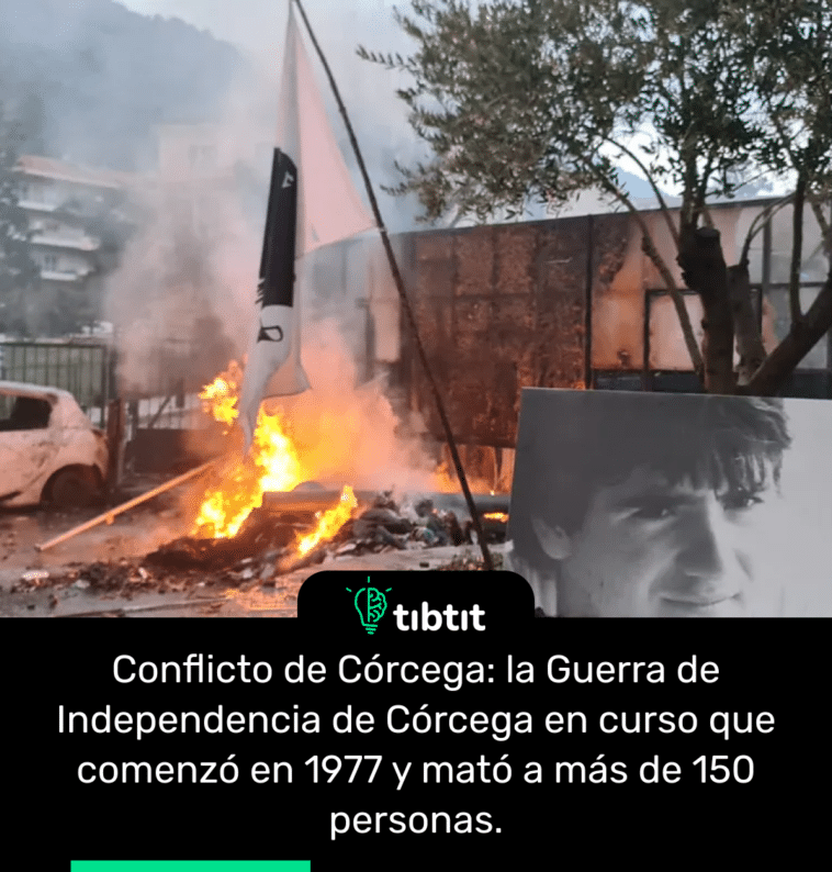 Conflicto de Córcega: la Guerra de Independencia de Córcega en curso que comenzó en 1977 y mató a más de 150 personas.