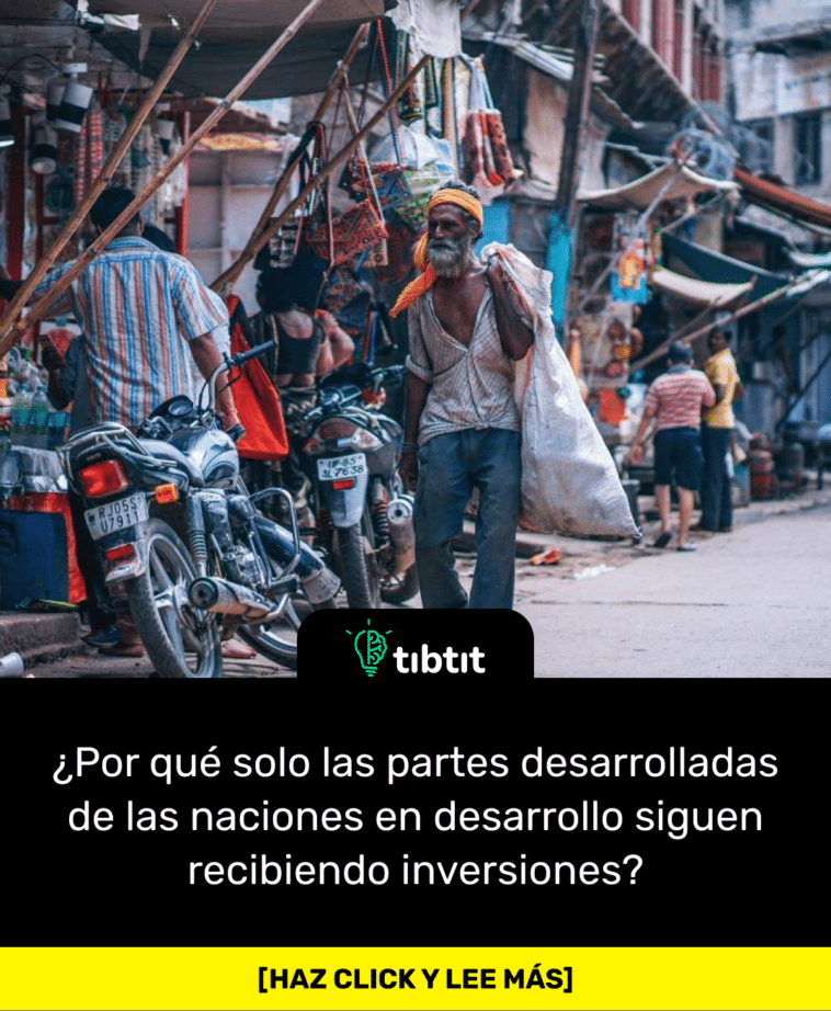 ¿Por qué solo las partes desarrolladas de las naciones en desarrollo siguen recibiendo inversiones?