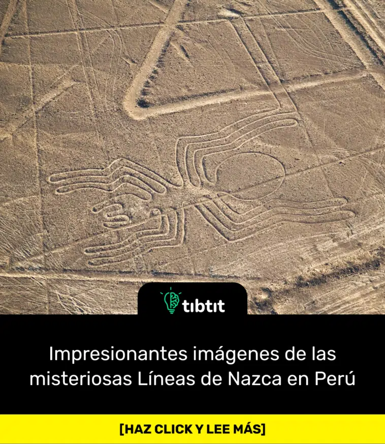 Impresionantes imágenes de las misteriosas Líneas de Nazca en Perú
