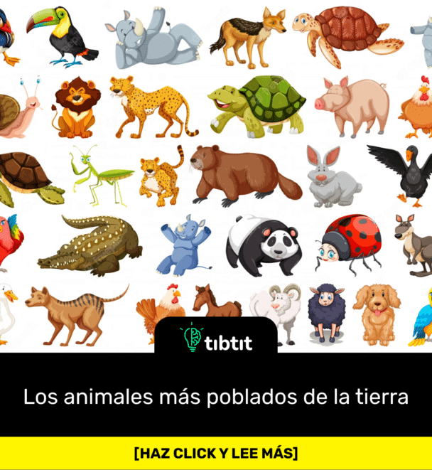 Los animales más poblados de la tierra