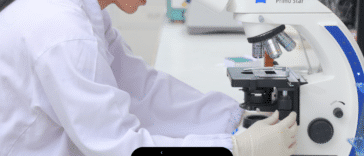 Datos del microscopio