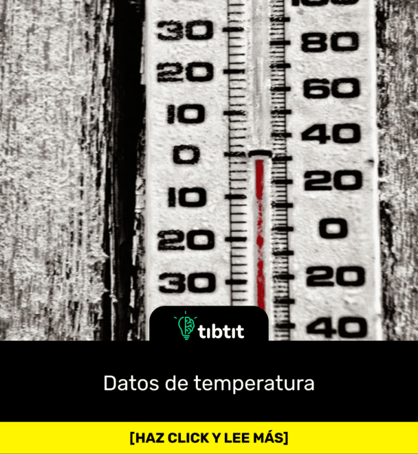 Datos de temperatura