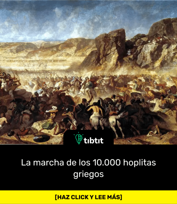 La marcha de los 10.000 hoplitas griegos