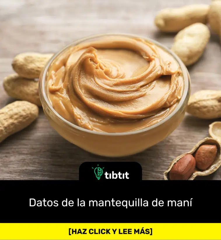 Datos de la mantequilla de maní