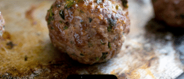 Datos nutricionales de las albóndigas