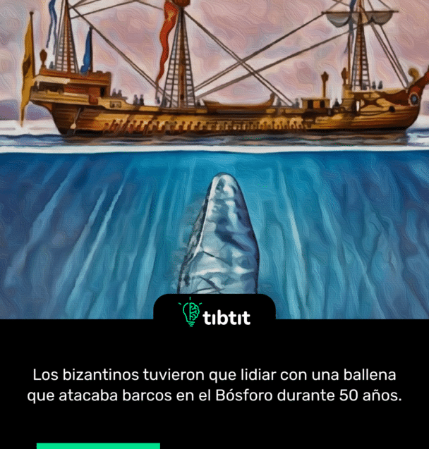 Los bizantinos tuvieron que lidiar con una ballena que atacaba barcos en el Bósforo durante 50 años.