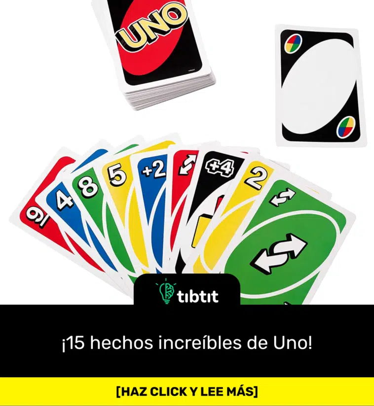 ¡15 hechos increíbles de Uno!
