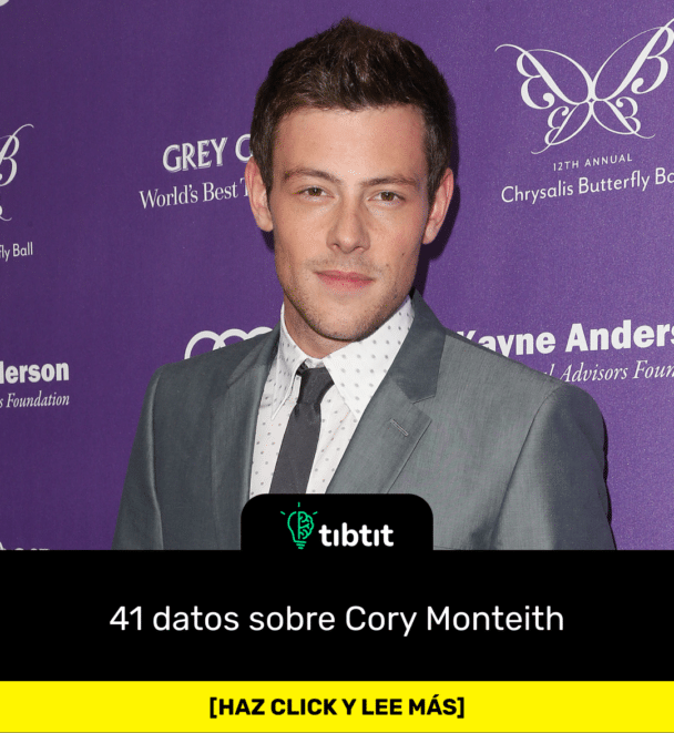 41 datos sobre Cory Monteith