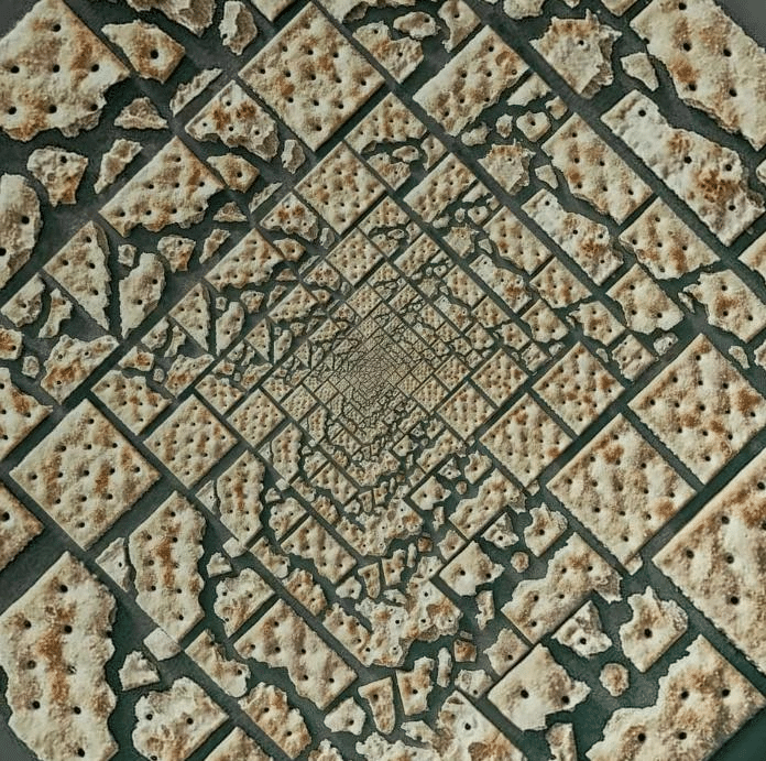 Arte hecho con galletas