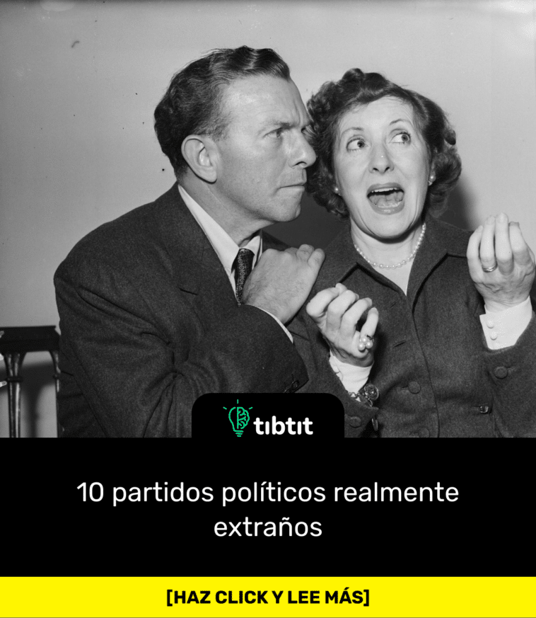 10 partidos políticos realmente extraños