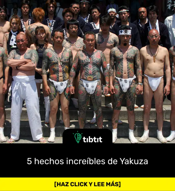 5 hechos increíbles de Yakuza