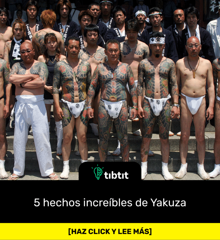 5 hechos increíbles de Yakuza