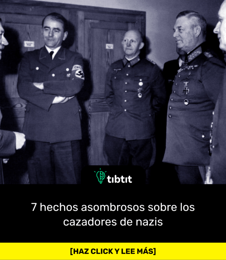 7 hechos asombrosos sobre los cazadores de nazis