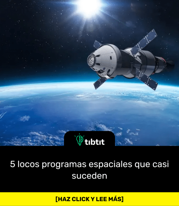 5 locos programas espaciales que casi suceden