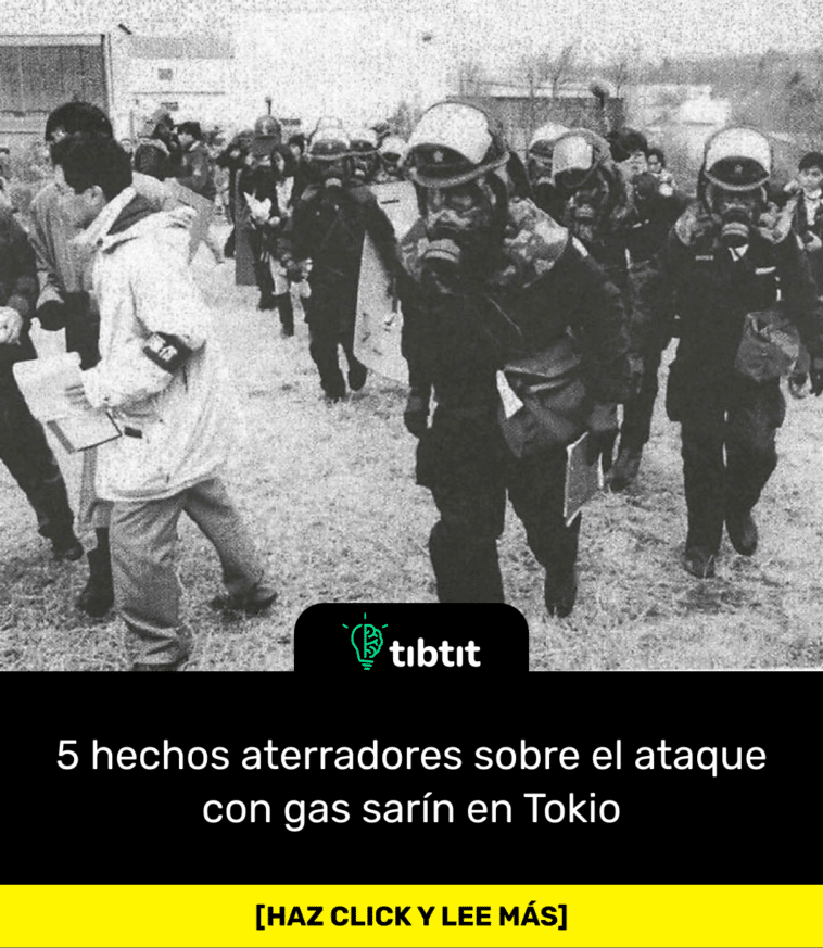 5 hechos aterradores sobre el ataque con gas sarín en Tokio