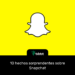 10 hechos sorprendentes sobre Snapchat
