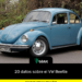 20 datos sobre el VW Beetle