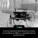 El primer automóvil de la historia fue creado por Carl Benz en 1885 y su velocidad máxima era de 16 km/h.