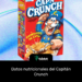 Datos nutricionales del Capitán Crunch
