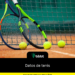 Datos de tenis